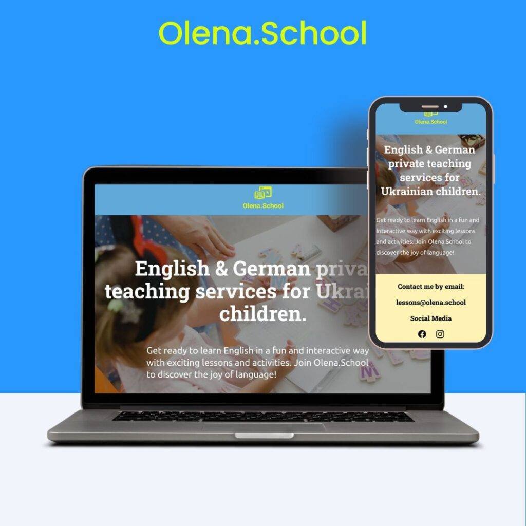 Olena School designed by seo secrets